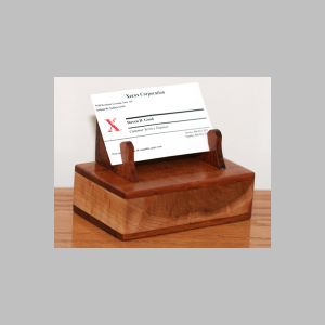 طرح چوبی معرق جعبه کارت تبلیغاتی
