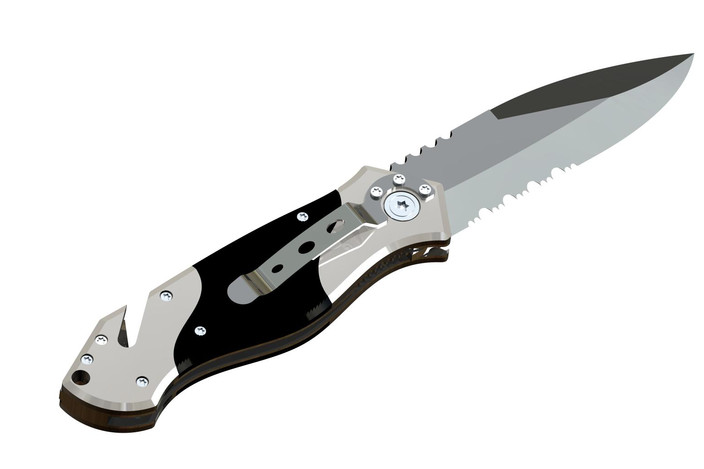 چاقو طراحی شده در سالیدورک و کتیا